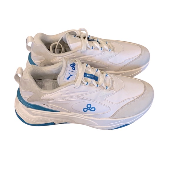 🆕 PUMA Cloud9 x RS-Fast 'White Blue Men’s Sneaker 👟 - Picture 3 of 12
